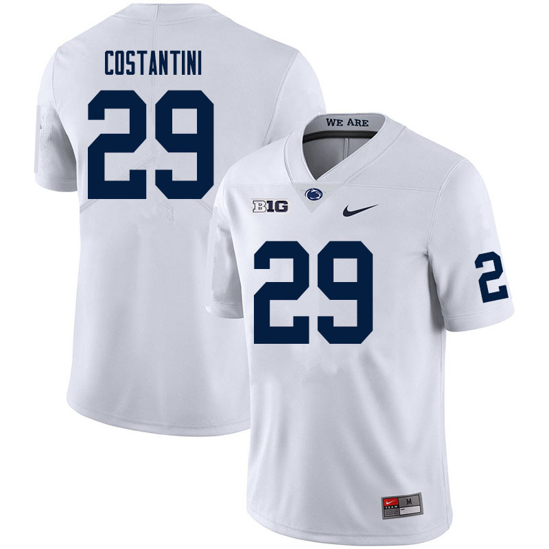 NCAA Nike Men's Penn State Nittany Lions Sebastian Costantini #29 College Football Authentic White Stitched Jersey LBB6898CD